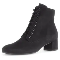 Gabor Schnürstiefelette, Blockabsatz, Schnürboots, Stiefelettte mit Best Fitting-Ausstattung, Gr. 40, schwarz, , 33620308-40