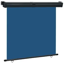 vidaXL Seitenmarkise 175 x 250 cm Blau Polyester