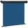 vidaXL Seitenmarkise 175 x 250 cm Blau Polyester