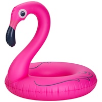 Bramble - Großer Aufblasbarer Rosa Flamingo Schwimmring für Erwachsene & Kinder, (105cm / 41") - Pool & Strand - Robust & Einfach Aufzublasen