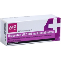 AbZ Pharma GmbH Ibuprofen AbZ 200 mg Filmtabletten