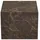 House Nordic Beistelltisch-Set 2-teilig PRAGUE, Braun - MDF