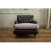 JVmoebel Chesterfield-Sessel, Chesterfield Sessel 1 Sitzer Design schwarz