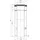 ATEC Rohr PolyClassic kürzbar, konzentrisch,, DN 80/125, 955 mm