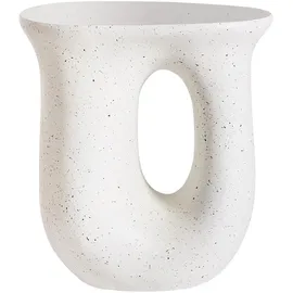 Beliani Beistelltisch Ø 42 x 28 cm Weiß