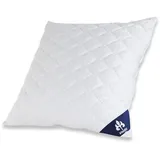 IRISETTE Micro Thermo Kopfkissen - Produziert in Deutschland - Kopfkissen mit abnehmbarem Bezug aus softer Microfaser, 80 x 80 cm, Öko-Tex zertifiziert
