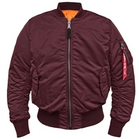 Alpha Industries MA-1 Bomberjacke burgundy, Größe L