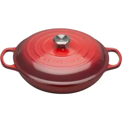 Le Creuset Gusseisen Gourmet Profitopf 30 cm kirschrot