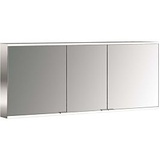 Emco prime 2 Facelift LED-Lichtspiegelschrank 160cm mit 3 Türen, Aufputzmodell (949706248) 1600x700mm, 3-türig, aluminium/spiegel