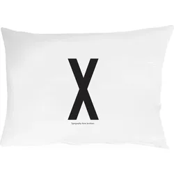 Arne Jacobsens Vintage ABC Kissenbezug Buchstabe X