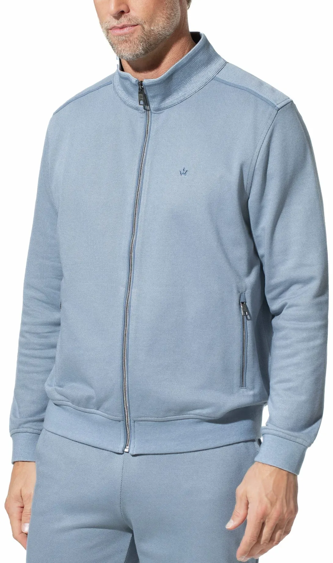 Walbusch Herren Freizeitjacke Easycare Blau