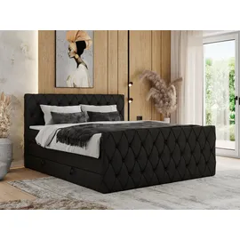 MKS Miren King Duo 200 x 200 cm H4 Schwarz