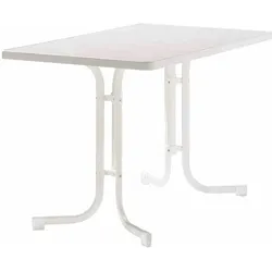SIEGER  133/ Boulevard-Klapptisch, 115x70x72 cm, weiß