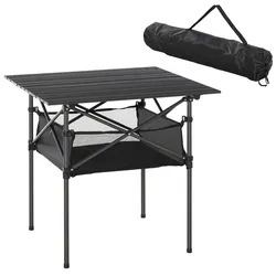 Outsunny Campingtisch Aluminium, Stahl