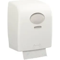 Rollenhandtuchspender Aquarius, weiß, Kunststoff
