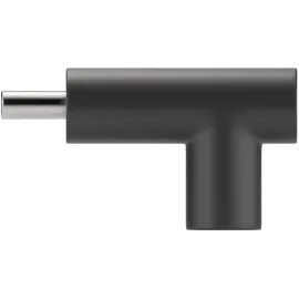 AccuCell USB-C auf USB-C Adapter 90 Grad Winkel Schwarz