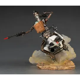 Iron Studios The Mandalorian - IG-11 and The Child Deluxe Statue 1/10 - Schwarz