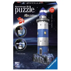 Ravensburger Leuchtturm bei Nacht, 216 Stück(e), Gebäude, 10 Jahr(e)