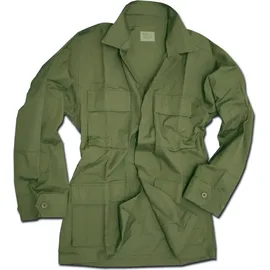 Mil-Tec US BDU Feldjacke Ripstop oliv S