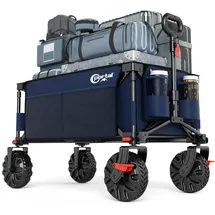 Portal Bollerwagen faltbar blau