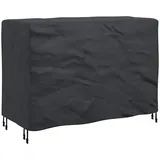 vidaXL Gartenmöbelabdeckung 130 x 80 x 70 cm Schwarz