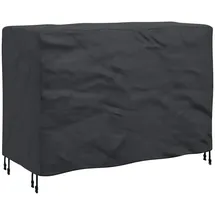 vidaXL Gartenmöbelabdeckung 130 x 80 x 70 cm Schwarz