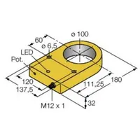 Turck Sensor NI100R-S3 #1510301