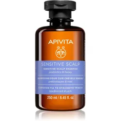 Apivita Sensitive Scalp Shampoo Shampoo für empfindliche und gereizte Kopfhaut sulfatfrei 250 ml