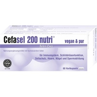 Cefak Cefasel 200 nutri Selen Kapseln 60 St.