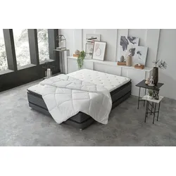 Kunstfaserbettdecke YATAS BEDDING "Anti-Stress Decke", weiß, B:220cm L:155cm, Bezug: 100% Polyester. Füllung: 100% Polyester, Bettdecken, excellenter Schlafkomfort