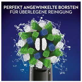 Oral B CrossAction CleanMaximiser Black Edition Aufsteckbürste 10 St.