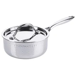 Contacto Stielkasserolle 16 cm, mit Hammerschlag-Oberfläche