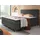 Inter Boxspringbett 180 x 200 cm anthrazit