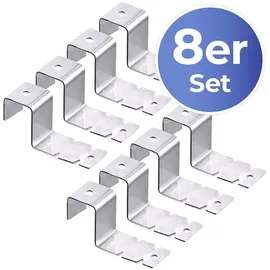 Maximex Fensterhaken 8er Set, für Fensterrahmen bis 1,8 cm, geeignet