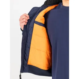 Alpha Industries Bomberjacke ALPHA INDUSTRIES "MA-1 TT Hood", Herren, Gr. L, ultra navy, Web, Obermaterial: 100% Nylon, slim fit, Jacken Bomberjacke