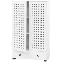 MCW Badezimmerschrank N87-WS 80 x 138 x 36 cm Weiß