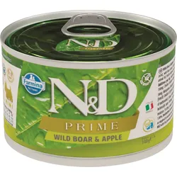 FARMINA N&D WILDSCHWEIN & APFEL ADULT NASSFUTTER MINI 140g