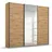 OTTO home Schwebetürenschrank OTELI 203 x 229 x 68 cm Braun/Beige