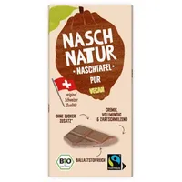 Nasch Natur Dattelschokolade Pur vegan bio