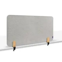 LEGAMASTER Trennwand Elements akustik grau 7-209811 60x120cm m. Klemme