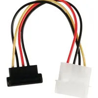 Nedis Interne Stromkabel Molex Stecker SATA 15-Pin-Buchse Vergoldet 0.15