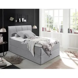 ed-lifestyle Boxspringbett Grau