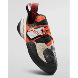 La Sportiva Solution Kletterschuhe - White / Lily Orange - EU 38