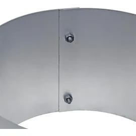 Estexo Hochbeet Pflanzring Ø 80 cm Grau