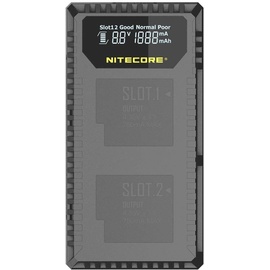 Nitecore UGP5 Akkuladegerät Batterie für Digitalkamera Gleichstrom