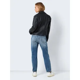 Noisy May NMRebel PU Jacket Frauen Kunstlederjacke schwarz (27000741)