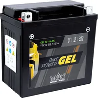 Intact Bike Power GEL Motorradbatterie (DIN 51214) YTX14-BS