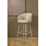Actona Barhocker Eleanor 54 x 105 x 52 cm Beige/Grau