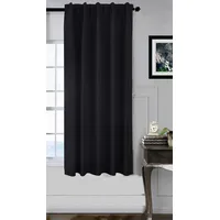 Gardinenbox Vorhang, »Boston Dark« HxB 175x140 cm Schwarz