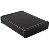 Hammond Electronics 1455U2202BK Universal-Gehäuse Aluminium extrudiert Schwarz (eloxiert) 1St.